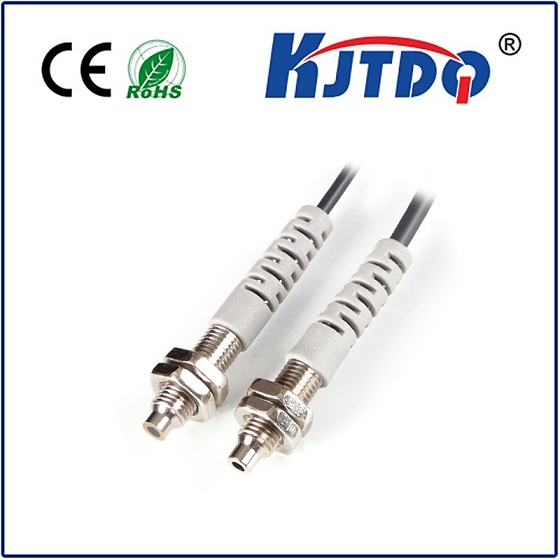 KJT M6 ultra-small laser photoelectric switch through-beam type