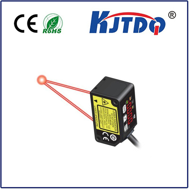 KJT-KELR-TE05 Accuracy 0.01mm Switch Analog Quantity Laser Displacement Ranging Sensor 50MM