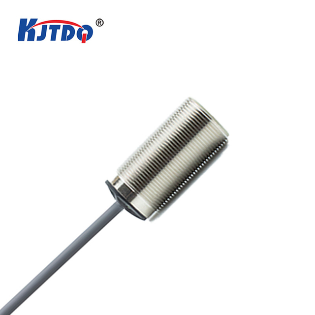 KJT M30 IP67 Unshielded Sn 15mm Current Voltage Output PNP Analog Inductive Proximity Sensor 