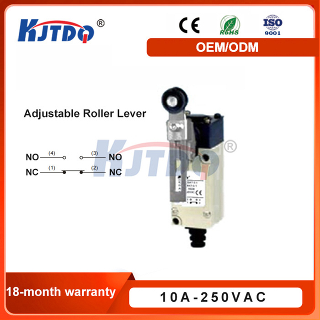 KA-3209 Schmersal Double Circuit Type 10A 250VAC Adjustable Roller Lever Limit Switch