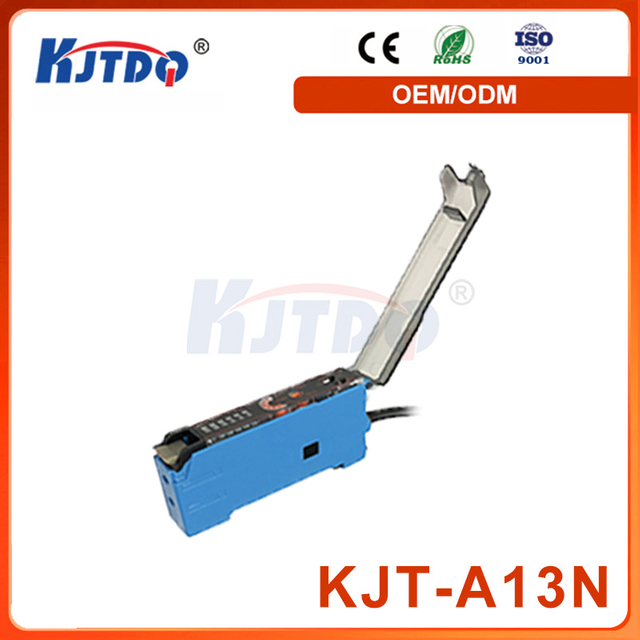 KJT-A5 Oil-proof High Precision IP65 12V 24V NPN PNP 50/60Hz Optical Fiber Amplifier 