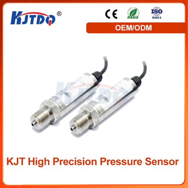 KJT-54200 Oil-proof IP65 12V 3 Wire 0-5V 4-20mA High Precision Pressure Sensor