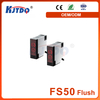 FS50 IP67 NPN PNP Sn 3m 12V 24V Retro Reflective Reflection Photoelectric Proximity Sensor