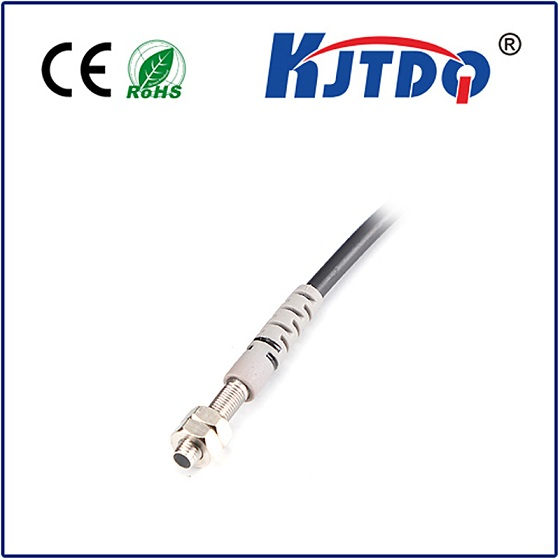 KJT M4 ultra-small laser photoelectric switch through-beam type