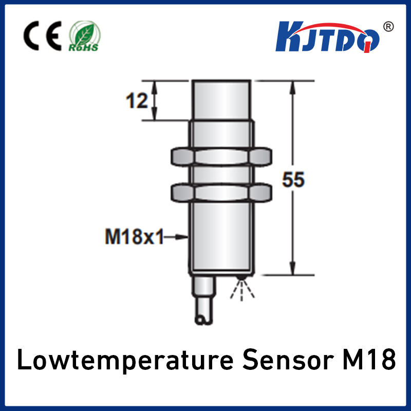 M18 2 Wires AC Sn 8mm 120℃ 150℃ High Temperature Inductive Proximity Sensor 