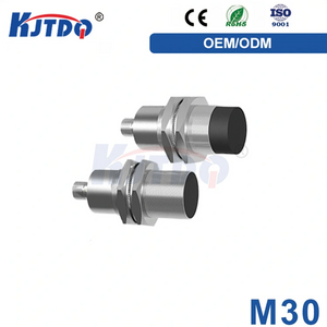 KJT M30 IP67 NonFlush Sn 15mm Current Voltage Output PNP Analog Inductive Proximity Sensor 24VDC