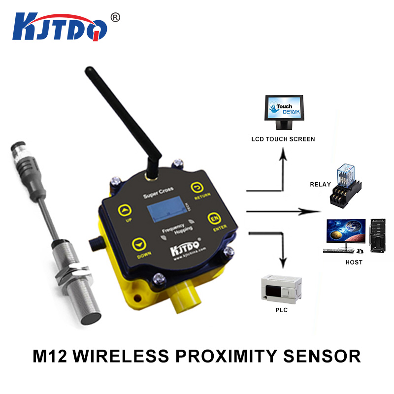 KJT M12 NPN PNP NO NC Sn2/4mm DC24V AC220V Wireless Proximity Sensor Switch