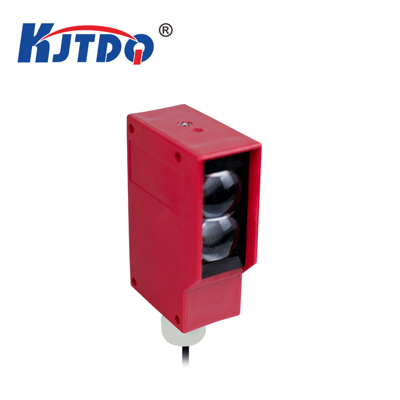 KJT FS100 Long Sensing Distance Diffuse Retro-Reflective Through Beam Laser Photoelectric Sensor