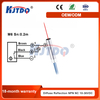 KJT M6 IP67 High Precision NPN PNP Sn 150mm Diffuse Reflection Laser Sensor with Ce Certificate