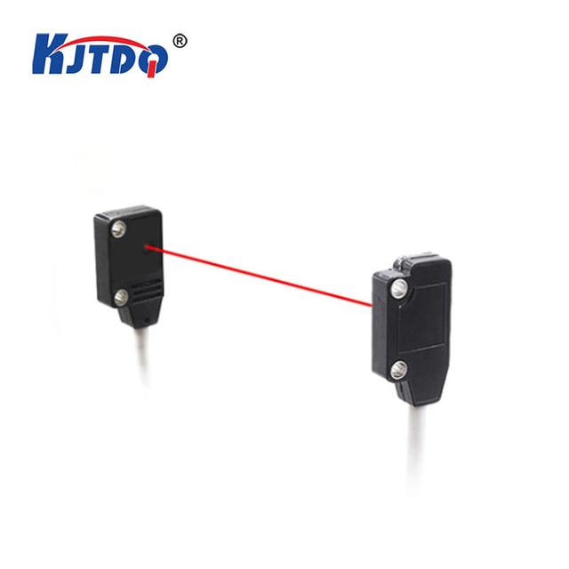 KJT FQ40 IP67 Sn 150mm Square Through Beam Reflection Photoelectric Sensor