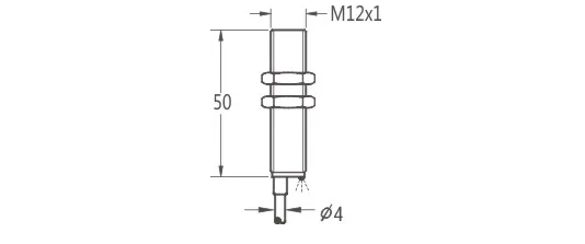 M12埋入cable尺寸图