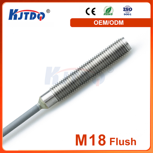 KJT M8 Oil-proof NO NC Sn 1mm 2mm Inductive Proximity Sensor Switch with CE 