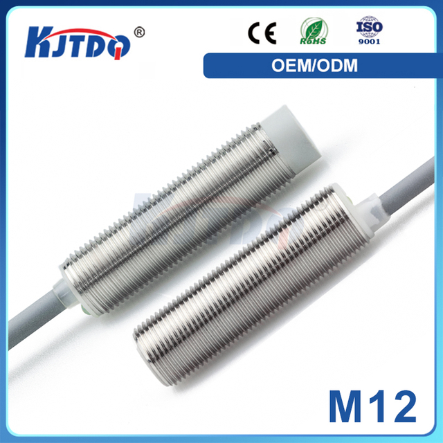 M12 AC DC Shielded 2Wire NO Sn2/4/5mm 10/24/36V Inductive Proximity Sensor