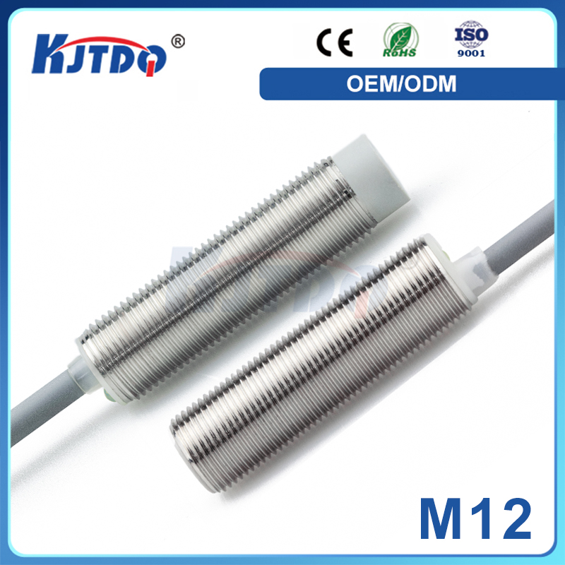 M12 Non-sheilded 3 Wire Stainless Steel Sn 2mm 4mm Inductive Proximity Sensor
