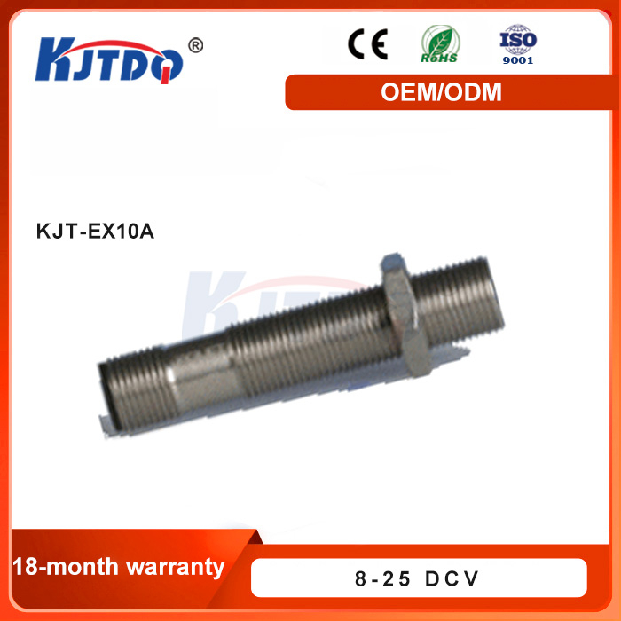 KJT_EX10A Hall Effect Speed Sensor Thread -40℃ 25V High Performance IP68 