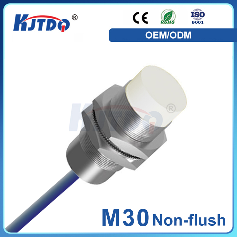 M30 IP67 2 Wires 3 Wire Sn 15/30mm 24V 12V Unshielded -40℃ Low Temperature Inductive Proximity Sensor 