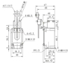 KB-5108 High Performance Waterproof Double Circuit Type Limit Switch Schmersal 