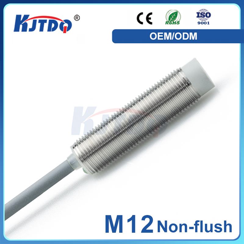 M12 2wire Non-shielded NC 36V Stainless Steel Sn4mm Inductive Proximity Sensor