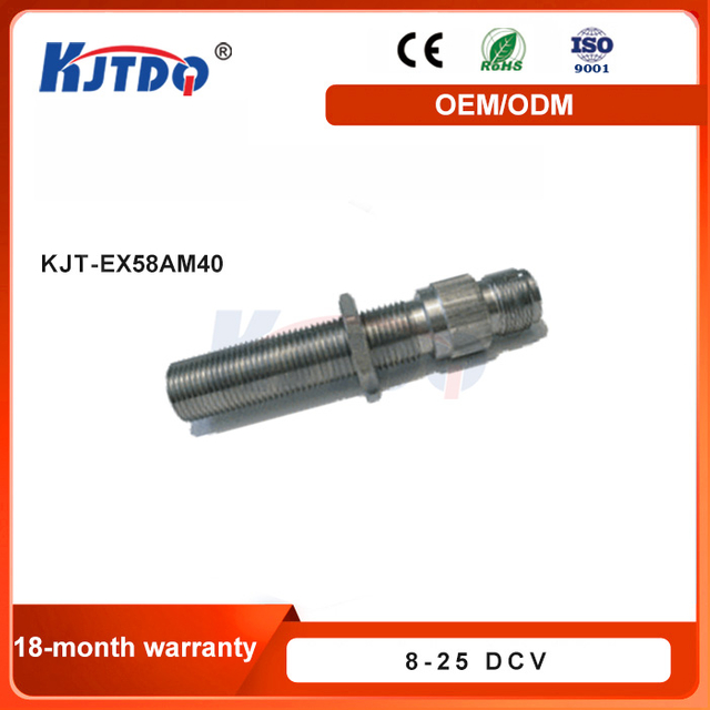 KJT_EX58AM40 Hall Effect Speed Sensor -40℃ IP68 Waterproof Thread High Precision