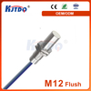M12 2 Wires NO NC Sn 4/5mm 90-250VAC Flushed Low Temperature Inductive Proximity Sensor 