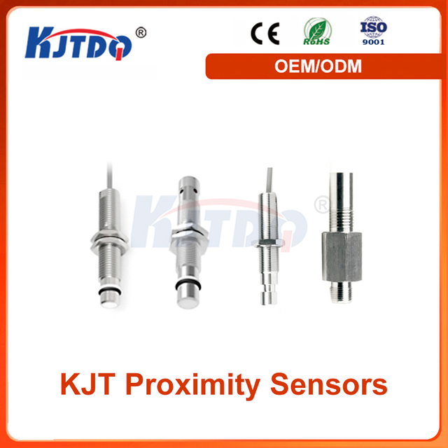 KJT M12 56mm PNP NPN NO NC High Pressure Inductive Proximity Sensor With Connector