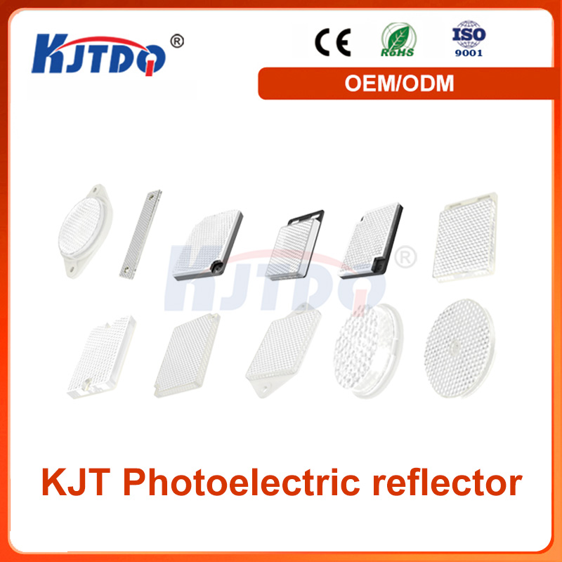 KJT TD Series High Quality Square Circular Shape Type Photoelectric Reflector