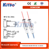 M8 IP67 Laser Sensor NPN PNP NO NC Sn 110mm Diffuse Reflection 