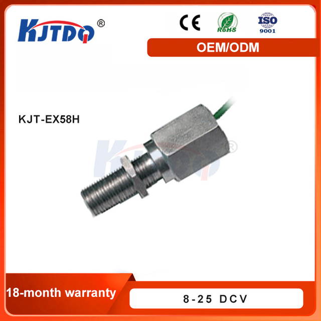 KJT_EX58H Hall Effect Speed Sensor 125℃ IP68 Waterproof Thread Anti-Jamming 