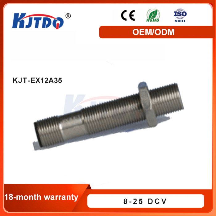 KJT_EX12A35 Hall Effect Speed Sensor IP68 Thread -40℃ 25V With ROHS Quality