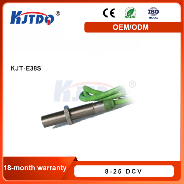 KJT_E38S Hall Effect Speed Sensor Thread 8V Stainless Steel With CE Quality