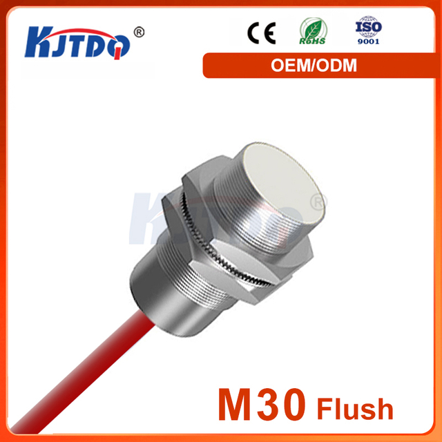 M30 2 Wires NPN PNP Sn 10/20/25mm Shielded 120℃ High Temperature Inductive Proximity Sensor 