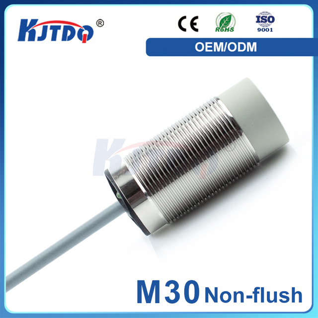 KJT M30 IP67 Sn 15/30mm Inductive Proximity Sensor Cylindrical 3 Wire PNP NO