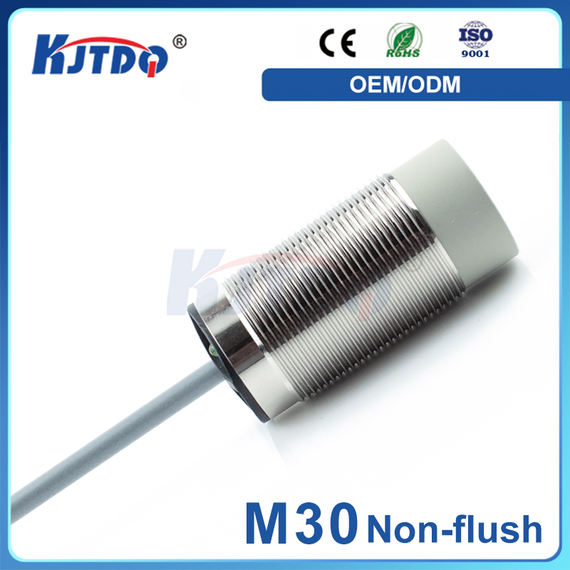 KJT M30 IP67 2 Wire 3 Wire Sn 15/30/37.5mm Inductive Proximity Sensor with CE 