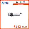 FJ12 IP67 Sn1m 12V 24V Diffuse Reflection Photoelectric NPN PNP Proximity Sensor
