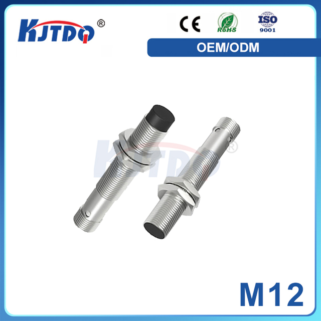 M12 2 Wire DC NO NC Sn 4/10mm 12/24/36V Non-Flushed Plug Inductive Proximity Sensor 