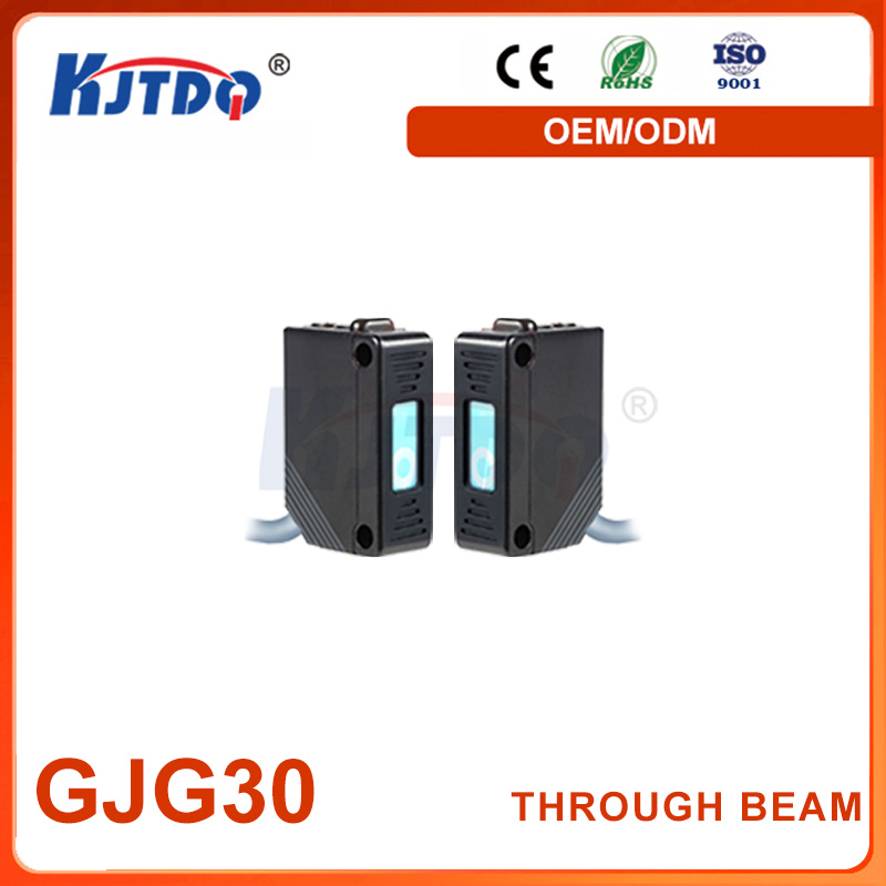 KJT GJG50 NPN PNP NO Retro Reflective Reflection Laser Sensor Sn 0.5m IP67 ABS 