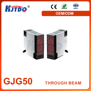 GJG30 IP67 NPN PNP Sn 5m 20V ABS Through Beam Reflection Laser Sensor 
