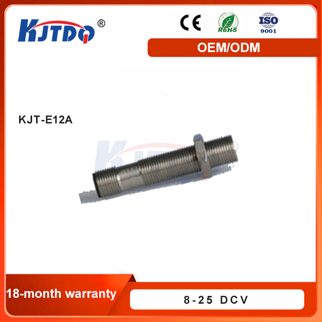 KJT_E12A Thread Hall Effect Speed Sensor 25V High Precision Waterproof