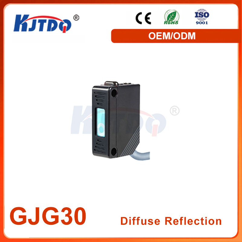 GJG50 NPN PNP NO NC Sn 100m IP67 ABS 36V Retro Reflective Reflection Laser Sensor 