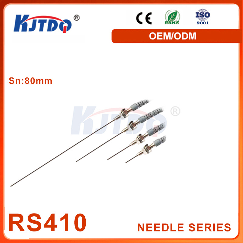 M4 RS410 IP65 High Quality Waterproof Sn 80mm Optical Fiber Sensor Probe