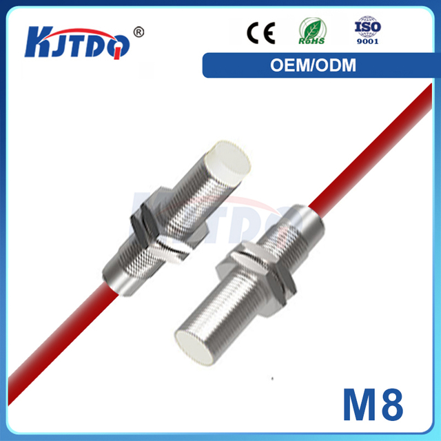 M8 IP67 2 Wires 3 Wire Sn 1mm 2mm 24V 110V 220V Flush High Temperature Inductive Proximity Sensor 