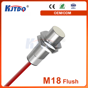 M18 3 Wires NPN NO NC Sn 20mm 36V Shielded High Temperature Inductive Proximity Sensor 