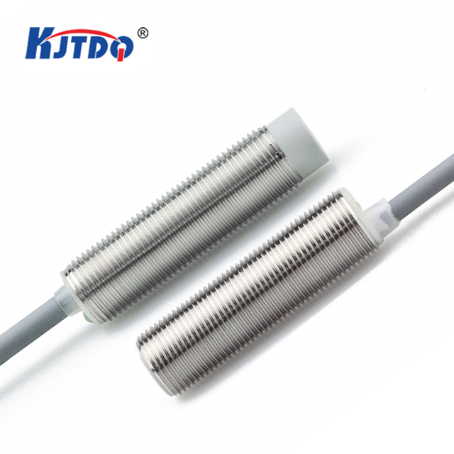 KJT M12 IP67 low price thread inductive proximity sensor AC NO NC Sn 4mm 