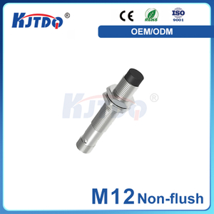 M12 3 Wire NPN NO NC Sn 4mm 12/24/36V Non-Flush Plug Inductive Proximity Sensor 