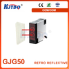 GJG50 IP67 ABS NPN PNP NO NC Sn 0.5m Diffuse Reflection Laser Sensor 