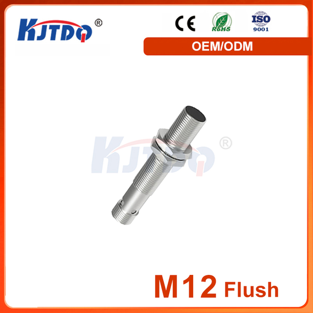 M12 Flushed AC 2 Wire NO NC Sn 4mm 110/220V Plug Inductive Proximity Sensor 
