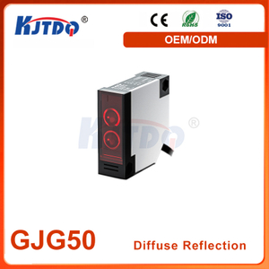 GJG30 Diffuse Reflection Laser Sensor ABS NPN PNP NO NC 36V Sn 100m IP67
