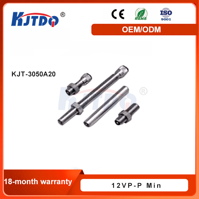 KJT_3050A20 Hall Effect Speed Sensor Thread -40℃ 12V Coil Resistance High Precision