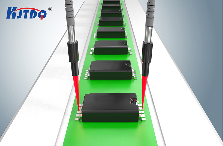 Photoelectric sensor - Test IC foot position