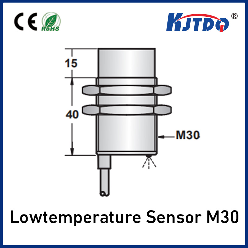 KJT M30 High Temperature Inductive Proximity Sensor 120℃ 150℃ Sn15mm 30mm